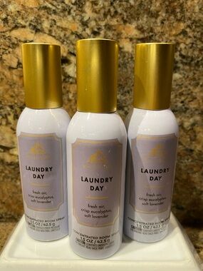 3) - 🧺 “LAUNDRY DAY” Concentrated Room Spray, ea 1.5 oz / 42.5 g, B&BW, NWTags